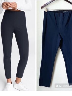 Rag & Bone Navy Blue Simone Pant Equestrian Stretch Business Casual Trousers 8